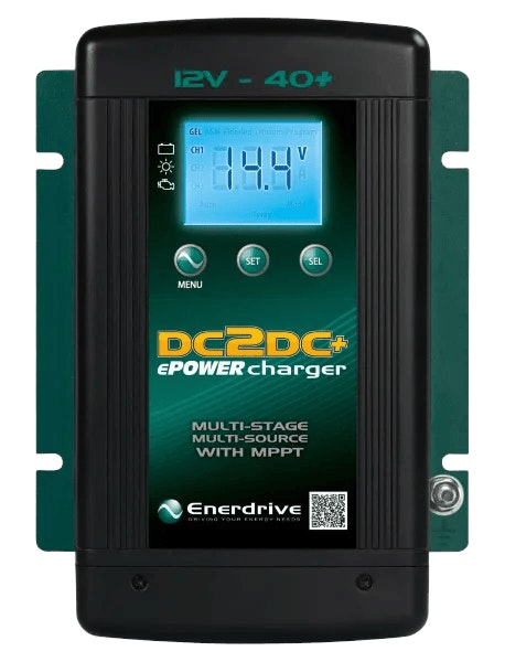 Enerdrive DC-DC40+ & Victron BMV-712 Black Combo