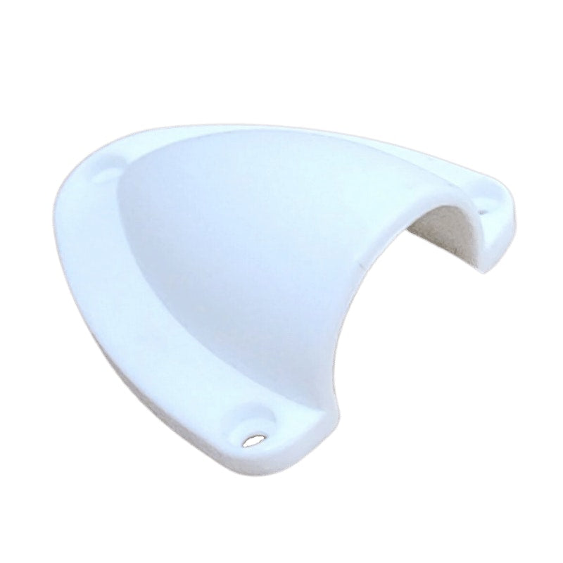 Exotronic Medium White Clamshell Cable Entry Cover