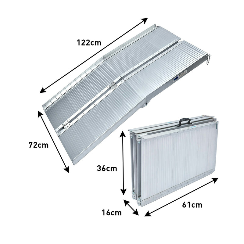 Kartrite Aluminium Portable Wheelchair Ramp R02 - 4ft