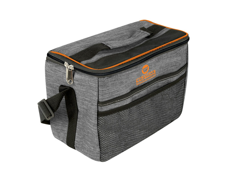 Wildtrak 12-Can Camping Cooler 8.5L/26cm Storage Bag Drink Holder Grey/Black