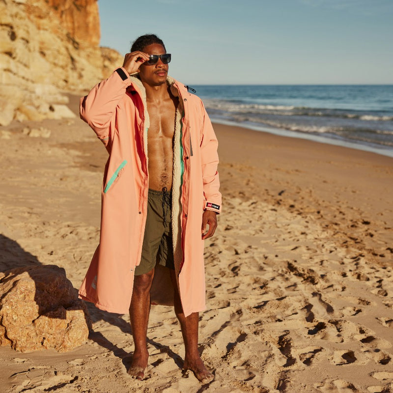 Men's Long Sleeve Pro Change Robe EVO - Coogee Sunrise