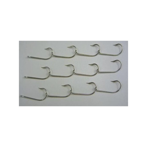 3 Sets Mustad Pre-Rigged Ganged Hooks 4/0 X 4 Hooks