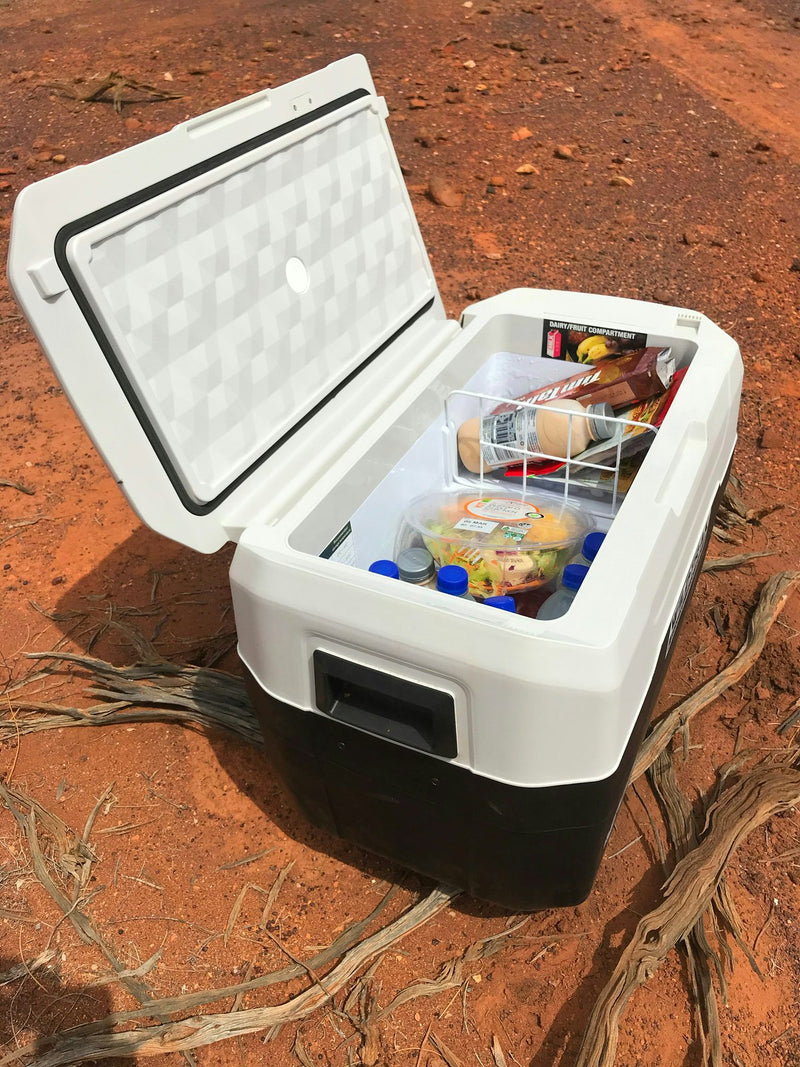 Wildtrak Coolite 30 Portable 30L Fridge Freezer w/ Bag Outdoor Camping Cooler