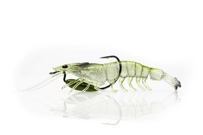 125mm Chasebaits Heavy Flick Prawn Soft Plastic Lure with 15gm Lead Weight