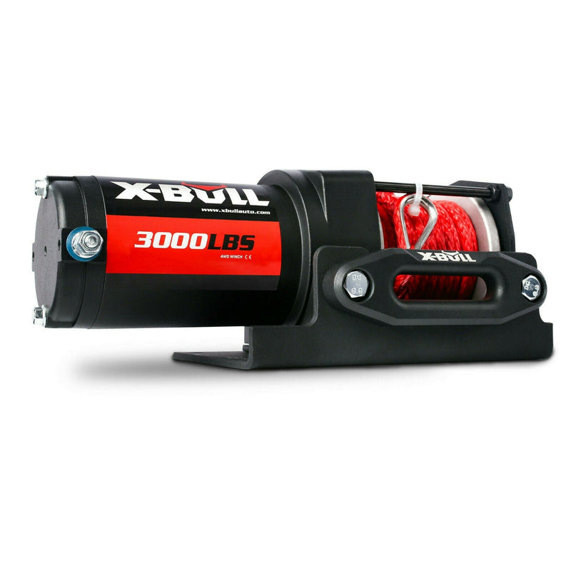 X-BULL Electric Winch 3000LBS Synthetic Rope