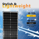 Exotronic 70W (Narrow) Fixed Solar Panel