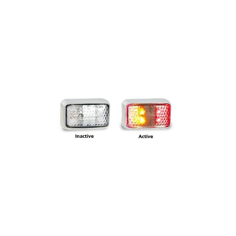 LED Autolamps 35CCARM Side Marker Multivolt 12-24V, Blister Single