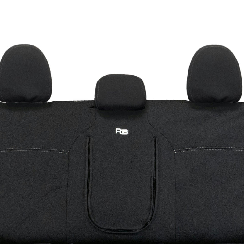 Razorback 4x4 GP4 Standard Neoprene Rear Seat Covers Suitable for a Mitsubishi Triton MQ (Exceed Only)