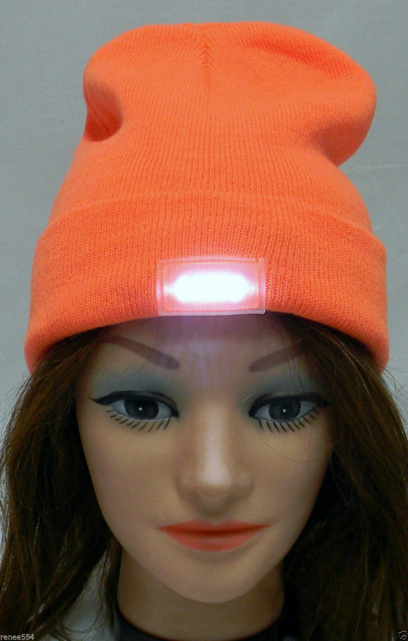 Australian RV Accessories 5 Led Beanie Fluro Orange