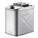 Stainless Steel Jerry Can / 5 Sizes with Built-in Spout