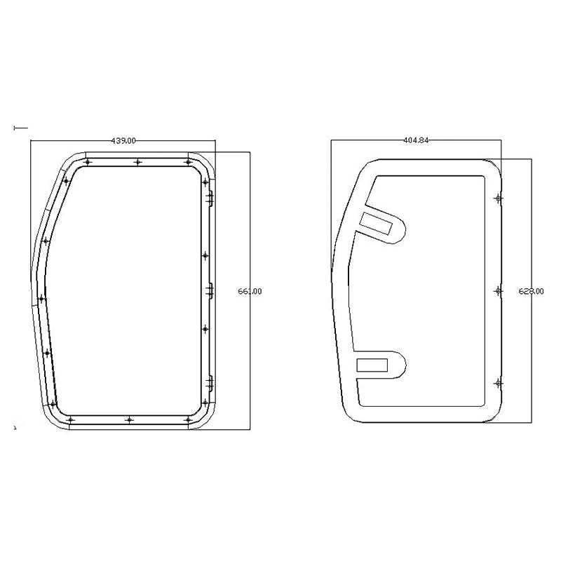 Coast Door 7 - Black C8549C 439 x 661 (M500-260)