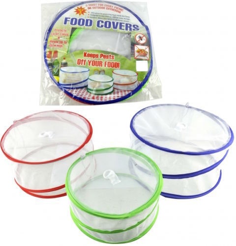 Food Covers Pop Up Set of 3