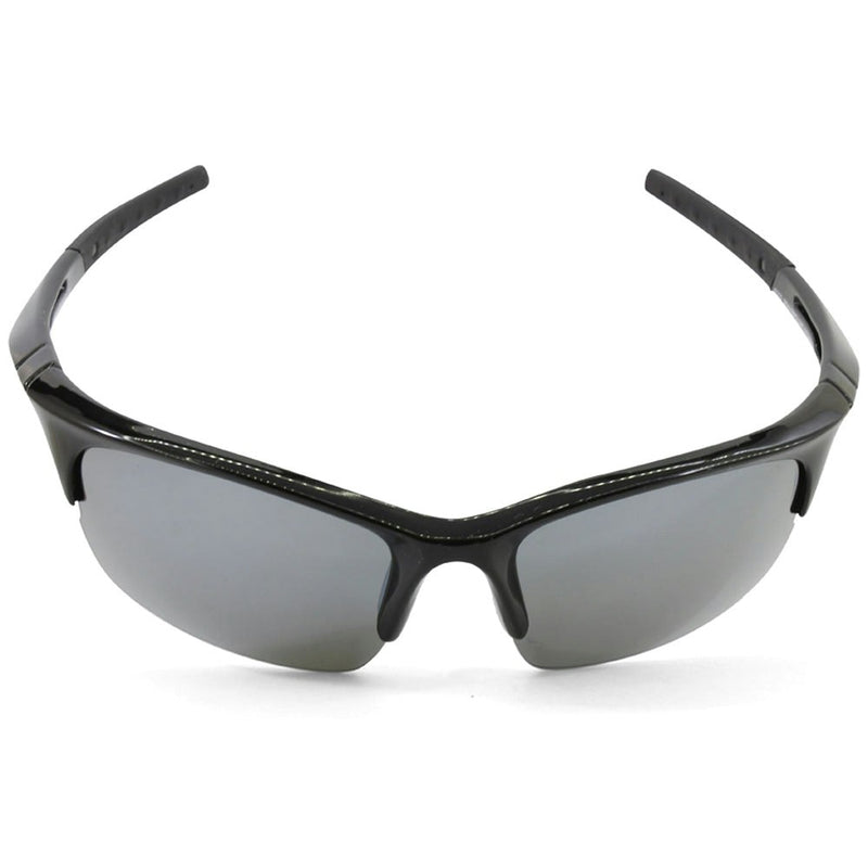 Dirty Dog Sport Ecco 58044 Black/Silver Mirror Cycling Sport Sunglasses