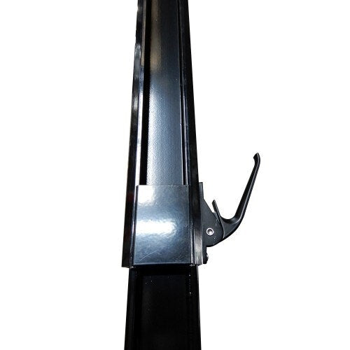 Luxury Awnings Roll Out Awning 18x8 ft Grey - Black Hardware Included
