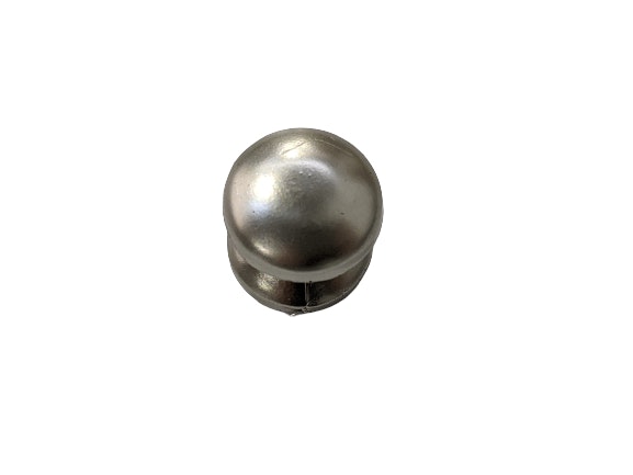 CAMEC PUSH BUTTON KNOB - MINI NICKEL PLATED