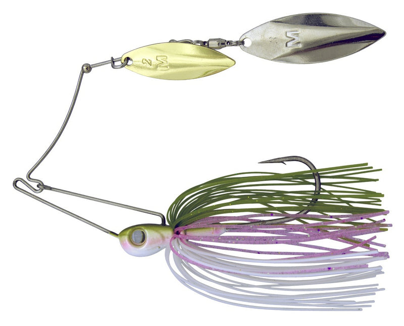 14gm Mustad Armlock Spinner Bait DW Fishing Lure with Double Willow Blades