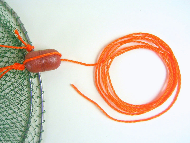 Wilson Double Ring Yabbie Net With 3/4 Inch Mesh - Drop Net - Red Claw