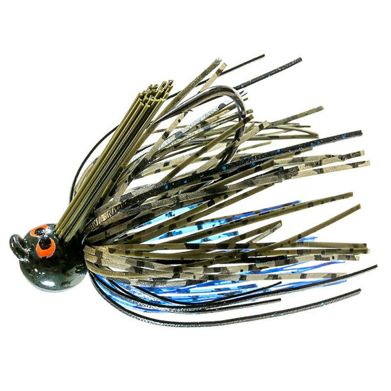 3/8oz ZMan Crosseyez Power Finesse Jigs - 10.5g Skirted Jig Lure