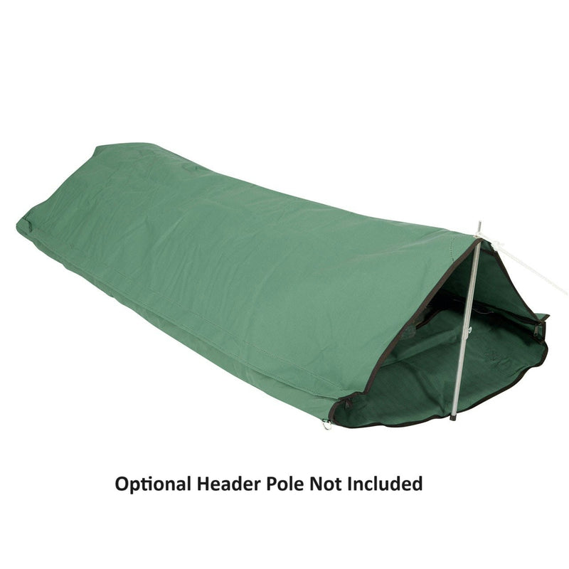 Panorama Conrod PVC Base Single Fly Swag 2150 x 800mm (Green)