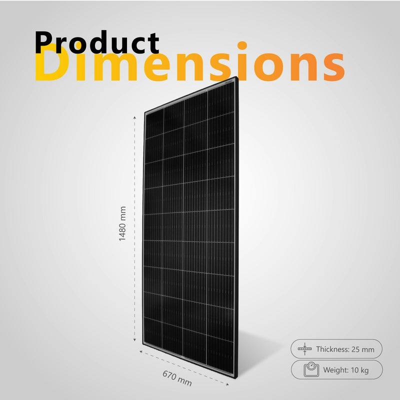 2x Exotronic 200W Fixed Solar Panel