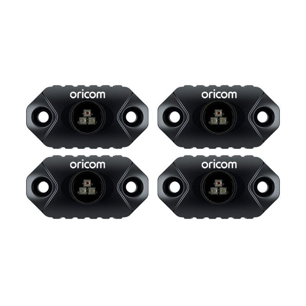 Oricom App Controlled LED Rock Light 4 Pack RGB