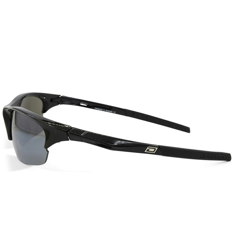 Dirty Dog Sport Ecco 58044 Black/Silver Mirror Cycling Sport Sunglasses