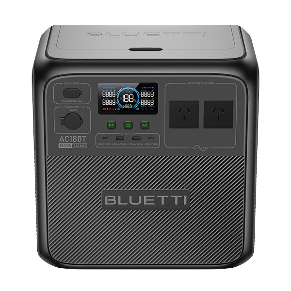 BLUETTI AC180T Portable Power Station | 1,800W 1,433.6Wh