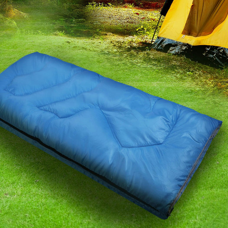 Mountview Sleeping Bag Single Bags Outdoor Camping Hiking Thermal Tent 10℃-25℃