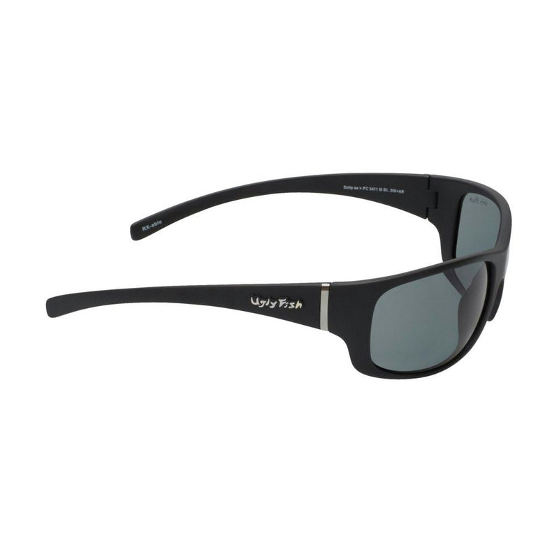 Ugly Fish Eclipse PC3411 TR90 Black Frame/Smoke Lens Adult Polarised Sunglasses