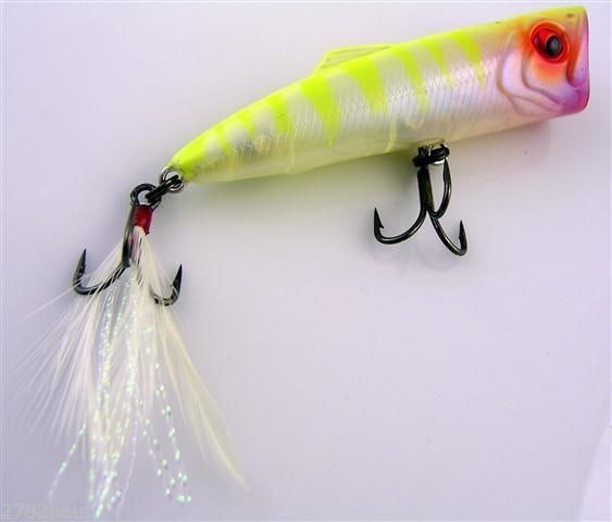 Brand New 50mm  Zerek Poparazzi 4.5 grams Top Water Popping Fishing Lure