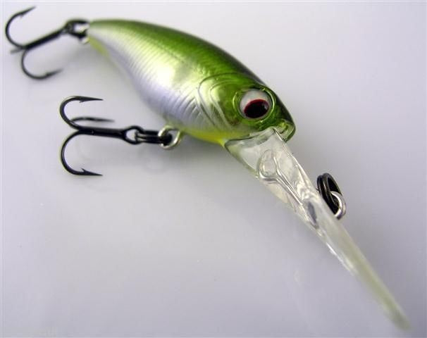 50mm Floating Zerek Tango Shad Fishing Lure - 4g - Diving Depth up to 1.6 Metres