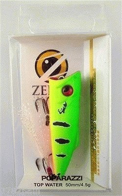 Brand New 50mm  Zerek Poparazzi 4.5 grams Top Water Popping Fishing Lure