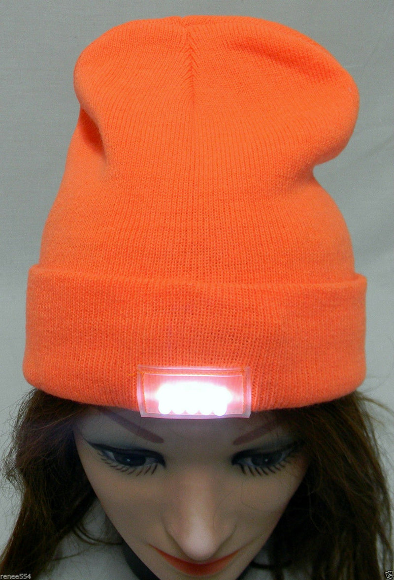 Australian RV Accessories 5 Led Beanie Fluro Orange