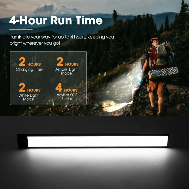 San Hima LED Strip Light Magnetic Portable Camping Fishing Lamp Rechargeable