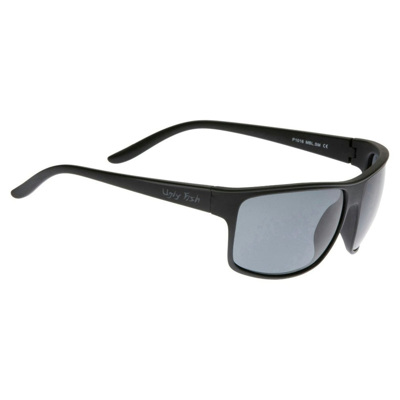 Ugly Fish Basic P1016 Black Frame/Smoke Lens Polarised Adult Sunglasses