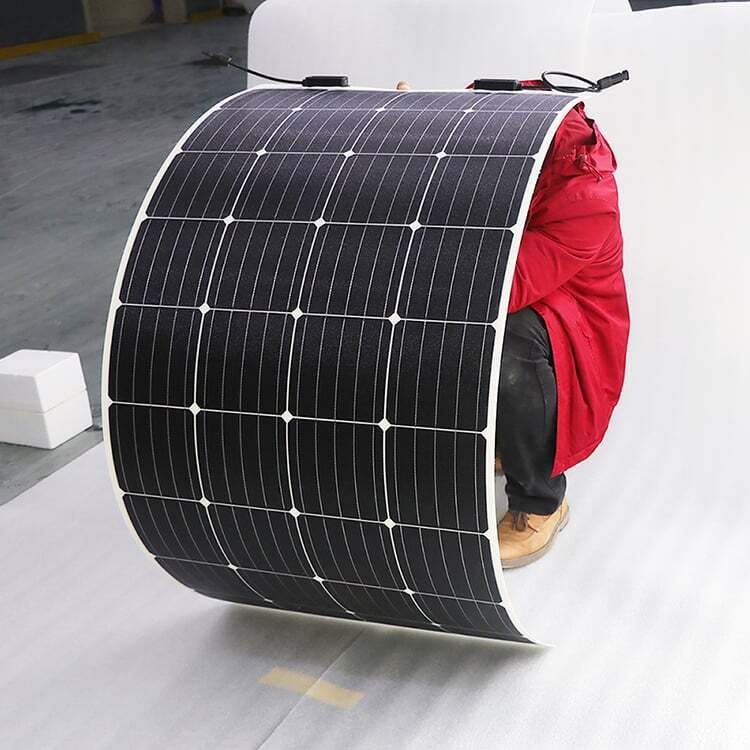 Sunman eArc 100W Flexible Solar Panel - High Efficiency Cut Cells