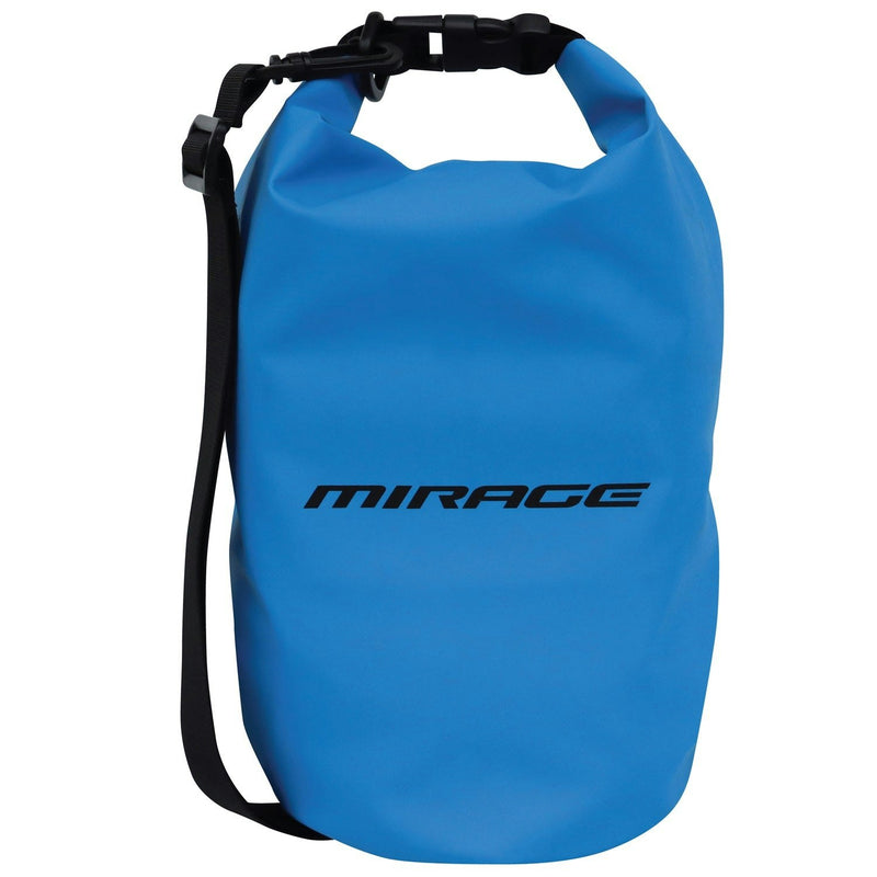 Mirage 5-Litre Small PVC Waterproof Roll-Top Barrel Dry Bag (Blue)