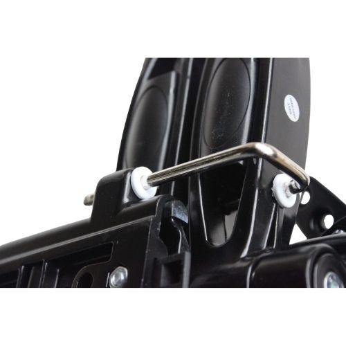 Dual arm LCD caravan RV TV bracket with 2 mounting brackets