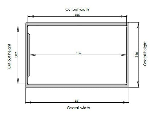 NCE Microwave Bracket (Suit NCE25LBLK Black Microwave)