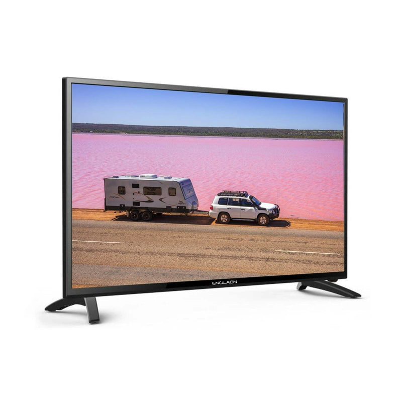 ENGLAON 24’’ Full HD Smart 12V TV With Built-in DVD Player, Chromecast, Bluetooth & Google TV