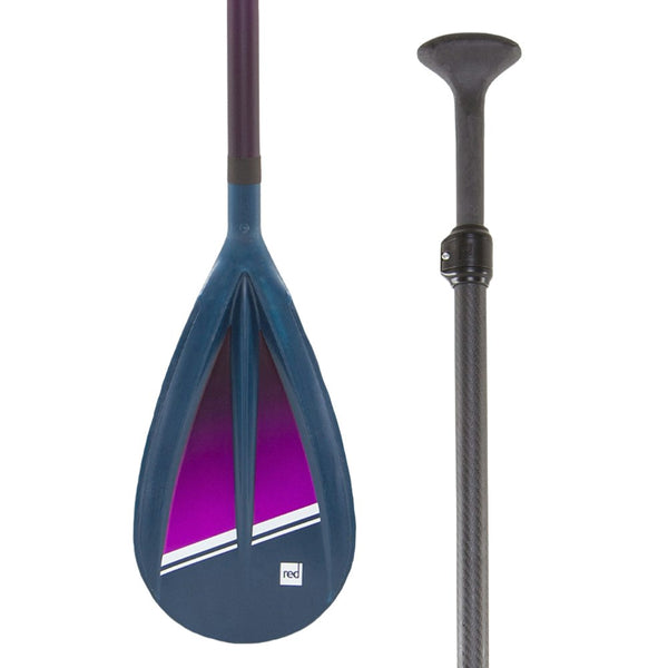 Hybrid Tough Purple Adjustable SUP Paddle