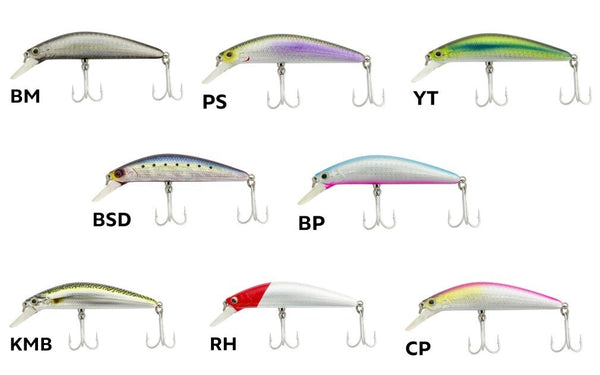 90mm Zerek Cavalla Long Casting Minnow Lure -Fast Sinking Hard Body Fishing Lure