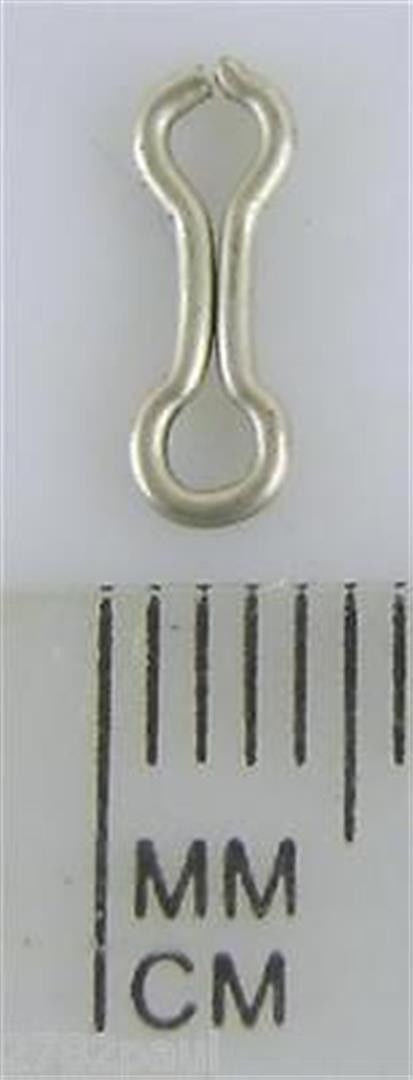 Bulk 1000 X Rosco Stainless Steel Figure 8 Lure Eyelets-Gle447s-Made In U.S.A.