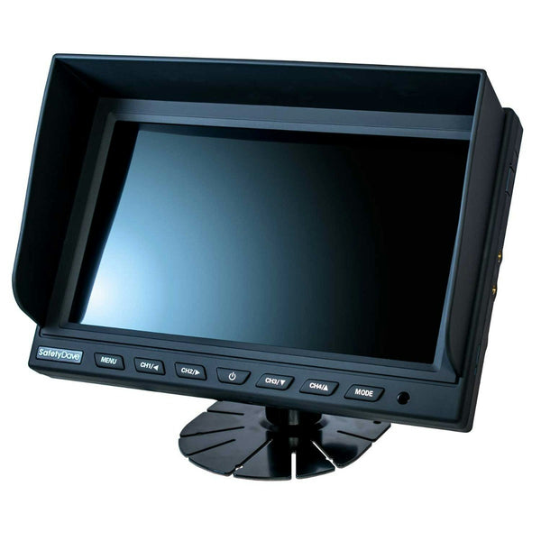 SafetyDave 9" Car AHD Rear View Quad Dash Monitor