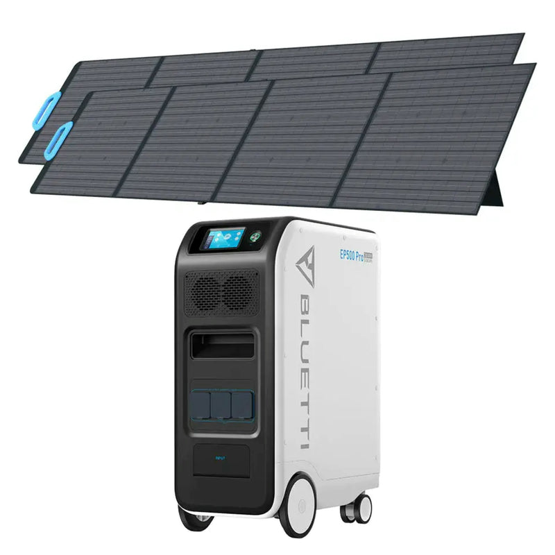 BLUETTI EP500Pro Solar Power Station |  3,000W 5,120Wh