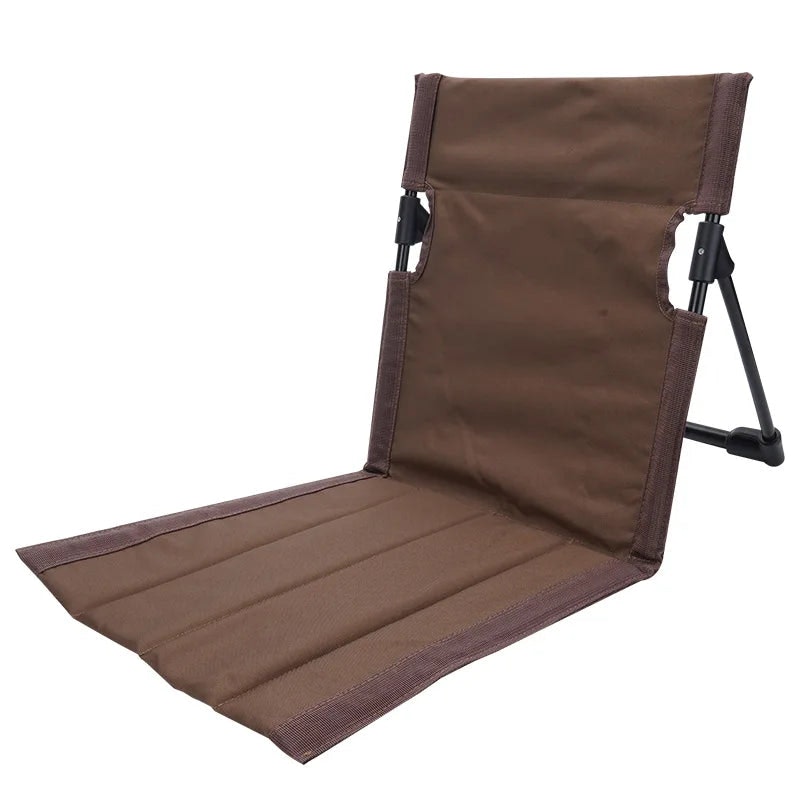 Outdoor Camping Aluminum Alloy Folding Cushion Chair