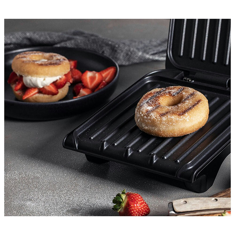 George Foreman 27cm Flexe Electric Griller Press Small Non Stick Food Cooking