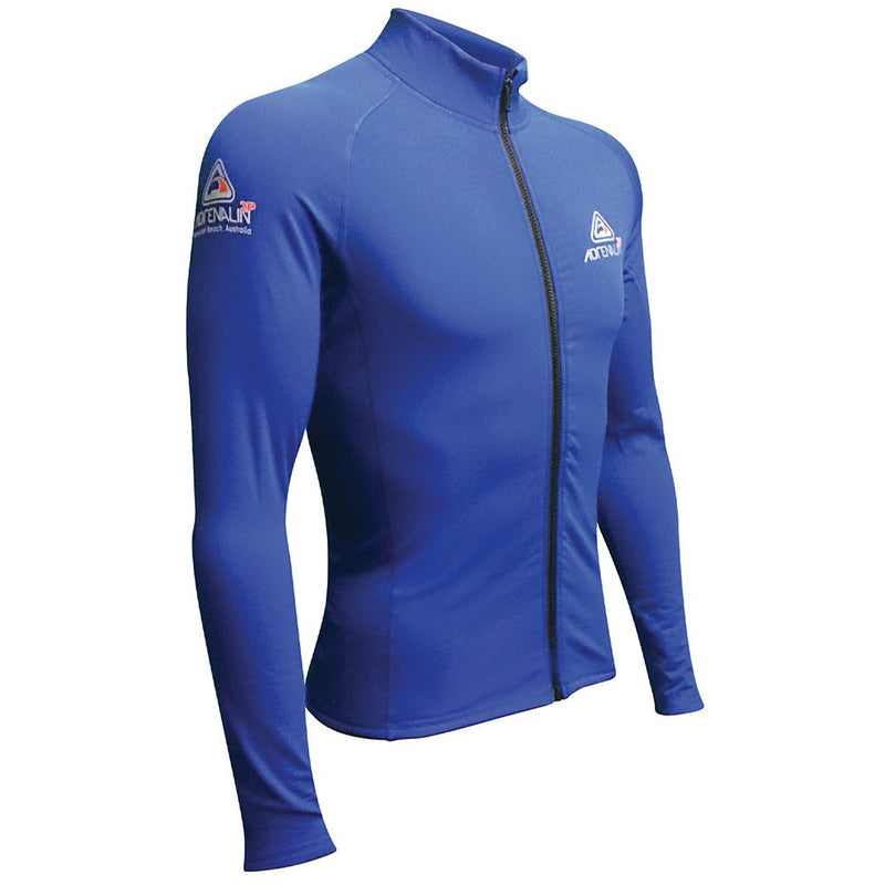 Adrenalin 2P Wet/Dry Thermo Shield LS Zip-Front Top Rapid Dry Jacket Small Blue