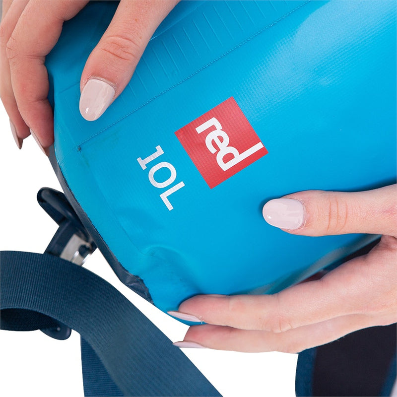 Waterproof Roll Top 10 Litre Dry Bag - Ride Blue