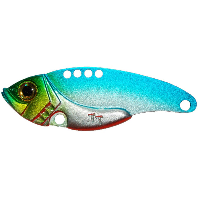 TT Lures 2oz Switchblade Metal Vibe Lure - 90mm Blade - Rigged